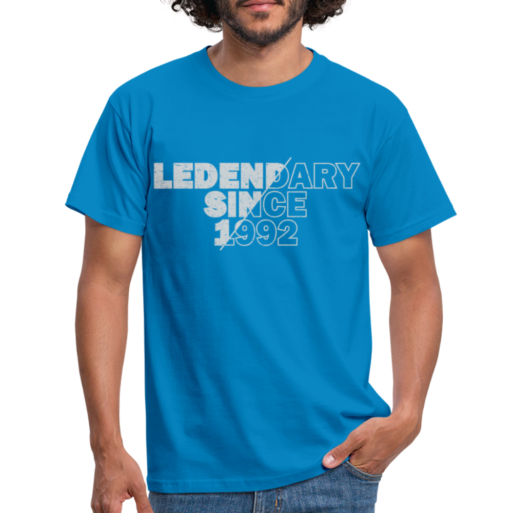 1992 Geburtstags Shirt Legendary since 1992 Männer T-Shirt - Royalblau