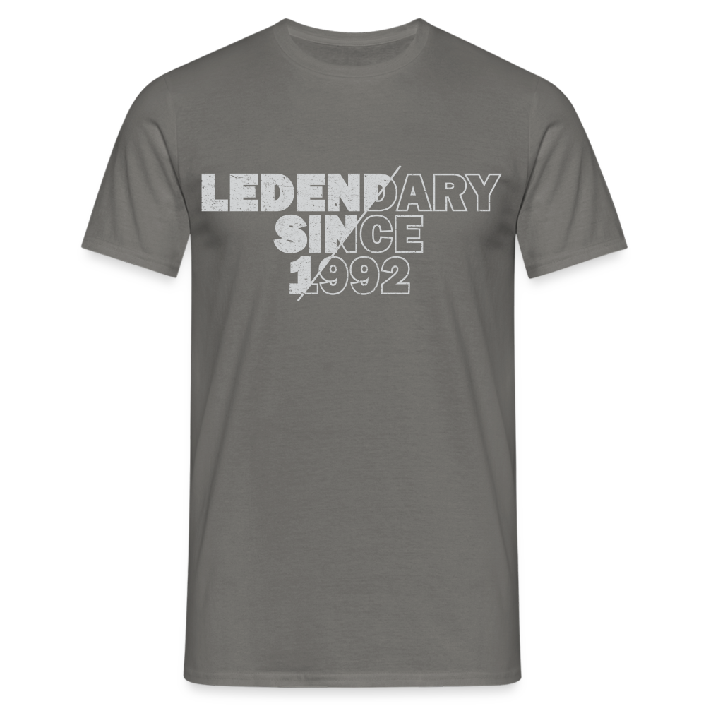 1992 Geburtstags Shirt Legendary since 1992 Männer T-Shirt - Graphit
