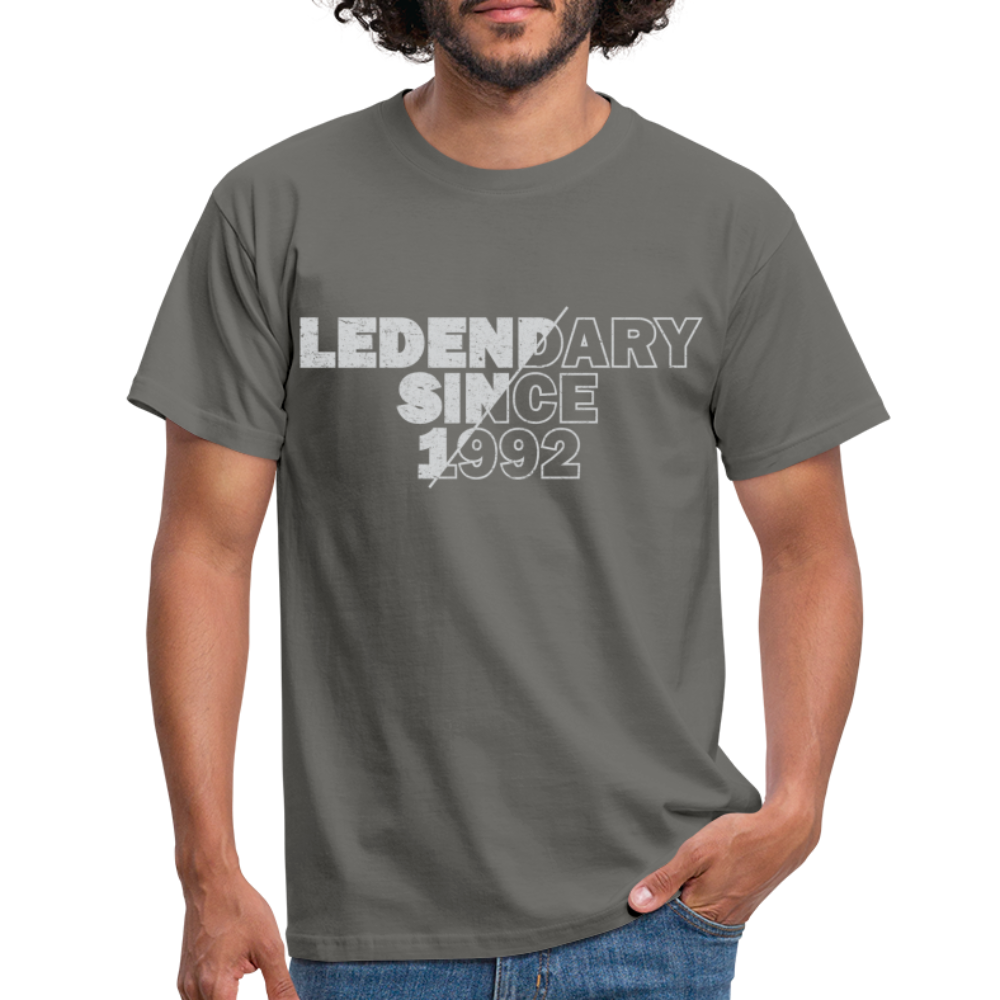 1992 Geburtstags Shirt Legendary since 1992 Männer T-Shirt - Graphit