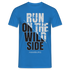 Hamburg Shirt Hamburger Run on the wild Side Lustiges Hamburg T-Shirt - Royalblau