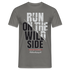 Hohenleipisch Shirt Run on the wild side Lustiges T-Shirt - Graphit