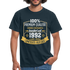 1992 Geburtstags Shirt Limitierte Auflage Jahrgang 1992 Geschenk T-Shirt - Navy