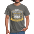 1992 Geburtstags Shirt Limitierte Auflage Jahrgang 1992 Geschenk T-Shirt - Graphit