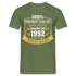 1992 Geburtstags Shirt Limitierte Auflage Jahrgang 1992 Geschenk T-Shirt - Militärgrün