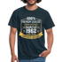 1962 Geburtstags Shirt Limitierte Auflage Jahrgang 1962 Geschenk T-Shirt - Navy