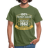 1962 Geburtstags Shirt Limitierte Auflage Jahrgang 1962 Geschenk T-Shirt - Militärgrün