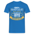 1972 Geburtstags Shirt Limitierte Auflage Jahrgang 1972 Geschenk T-Shirt - Royalblau