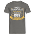 1982 Geburtstags Shirt Limitierte Auflage Jahrgang 1982 Geschenk T-Shirt - Graphit