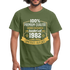 1982 Geburtstags Shirt Limitierte Auflage Jahrgang 1982 Geschenk T-Shirt - Militärgrün