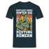 Affe Bier Shirt gepflegt einen hinter die Rüstung römern Lustiges T-Shirt - Navy