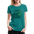 Dorfmädchen Shirt Nur ein Dörfmädchen weiss wie der Maiskolben wächst Premium T-Shirt - Divablau