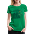 Dorfmädchen Shirt Nur ein Dörfmädchen weiss wie der Maiskolben wächst Premium T-Shirt - Kelly Green