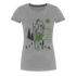Wandern Bergsteigen Bergmesch Shirt Werde nicht aufgeben Premium T-Shirt - Grau meliert