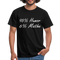 Lustiges Shirt Mathelehrer Geschenk 95% Humor 6% Mathe Witziges T-Shirt - Schwarz