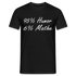 Lustiges Shirt Mathelehrer Geschenk 95% Humor 6% Mathe Witziges T-Shirt - Schwarz