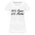 Lustiges Shirt Mathelehrerin Geschenk 95% Humor 6% Mathe Witziges T-Shirt - white