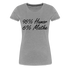 Lustiges Shirt Mathelehrerin Geschenk 95% Humor 6% Mathe Witziges T-Shirt - Grau meliert