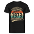 1973 Geburtstags Shirt Legendär seit JUNI 1973 Geschenkidee Geschenk T-Shirt - Schwarz