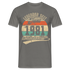 1981 Geburtstags Shirt Legendär seit JUNI 1981 Geschenkidee Geschenk T-Shirt - Graphit