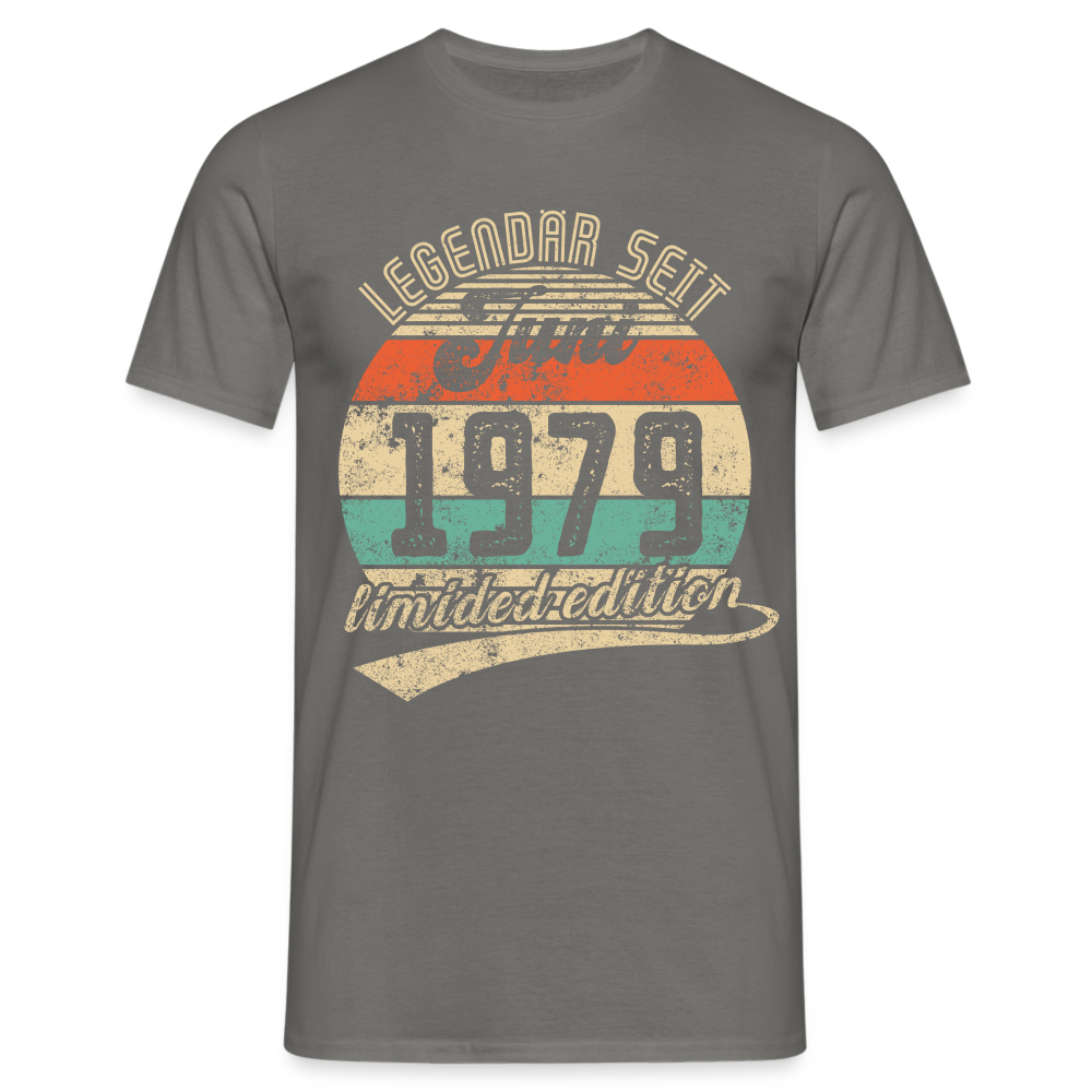 1979 Geburtstags Shirt Legendär seit JUNI 1979 Geschenkidee Geschenk T-Shirt - Graphit