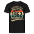 1962 Geburtstags Shirt Legendär seit JUNI 1962 Geschenkidee Geschenk T-Shirt - Schwarz
