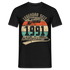 1991 Geburtstags Shirt Legendär seit JUNI 1991 Geschenkidee Geschenk T-Shirt - Schwarz