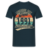 1991 Geburtstags Shirt Legendär seit JUNI 1991 Geschenkidee Geschenk T-Shirt - Navy