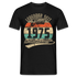 1975 Geburtstags Shirt Legendär seit JUNI 1975 Geschenkidee Geschenk T-Shirt - Schwarz