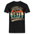 1971 Geburtstags Shirt Legendär seit JUNI 1971 Geschenkidee Geschenk T-Shirt - Schwarz
