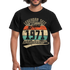 1971 Geburtstags Shirt Legendär seit JUNI 1971 Geschenkidee Geschenk T-Shirt - Schwarz