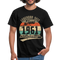 1961 Geburtstags Shirt Legendär seit JUNI 1961 Geschenkidee Geschenk T-Shirt - Schwarz