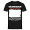 50. Geburtstag Gästebuch erst unterschreiben dann gibt's Alkohol T-Shirt - Schwarz