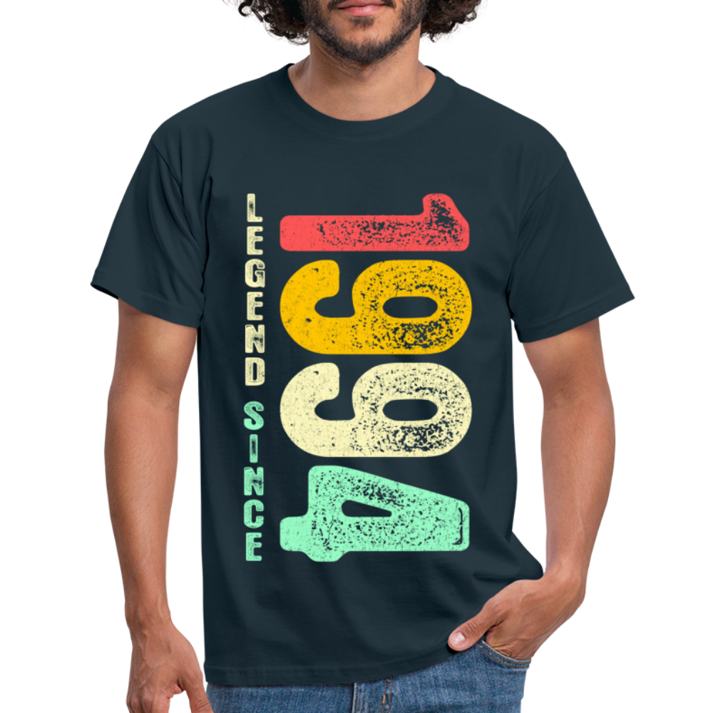 1994 Geburtstags Shirt Legend Since 1994 Retro Style Geschenk Geschenkidee T-Shirt - Navy