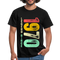 1970 Geburtstags Shirt Legend Since 1970 Retro Style Geschenk Geschenkidee T-Shirt - Schwarz