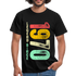 1970 Geburtstags Shirt Legend Since 1970 Retro Style Geschenk Geschenkidee T-Shirt - Schwarz