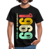 1969 Geburtstags Shirt Legend Since 1969 Retro Style Geschenk Geschenkidee T-Shirt - Schwarz