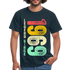1969 Geburtstags Shirt Legend Since 1969 Retro Style Geschenk Geschenkidee T-Shirt - Navy