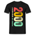 2000 Geburtstags Shirt Legend Since 2000 Retro Style Geschenk Geschenkidee T-Shirt - Schwarz