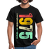 1975 Geburtstags Shirt Legend Since 1975 Retro Style Geschenk Geschenkidee T-Shirt - Schwarz