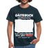 20. Geburtstag Gästebuch Shirt erst unterschreiben Lustiges Geschenk T-Shirt - Navy