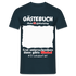 20. Geburtstag Gästebuch Shirt erst unterschreiben Lustiges Geschenk T-Shirt - Navy