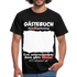 38. Geburtstag Gästebuch Shirt erst unterschreiben Lustiges Geschenk T-Shirt - Schwarz