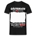 50. Geburtstag Gästebuch Shirt erst unterschreiben Lustiges Geschenk T-Shirt - Schwarz