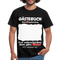50. Geburtstag Gästebuch Shirt erst unterschreiben Lustiges Geschenk T-Shirt - Schwarz