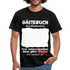 34. Geburtstag Gästebuch Shirt erst unterschreiben Lustiges Geschenk T-Shirt - Schwarz