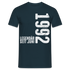 30. Geburtstag Shirt Legendär seit Juni 1992 Geschenk Geschenkidee T-Shirt - Navy