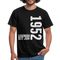 70. Geburtstag Shirt Legendär seit Juni 1952 Geschenk Geschenkidee T-Shirt - Schwarz