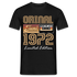 50. Geburtstag Geschenk Shirt JUNI 1972 Retro Kassette Geschenkidee T-Shirt - Schwarz