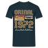 50. Geburtstag Geschenk Shirt JUNI 1972 Retro Kassette Geschenkidee T-Shirt - Navy