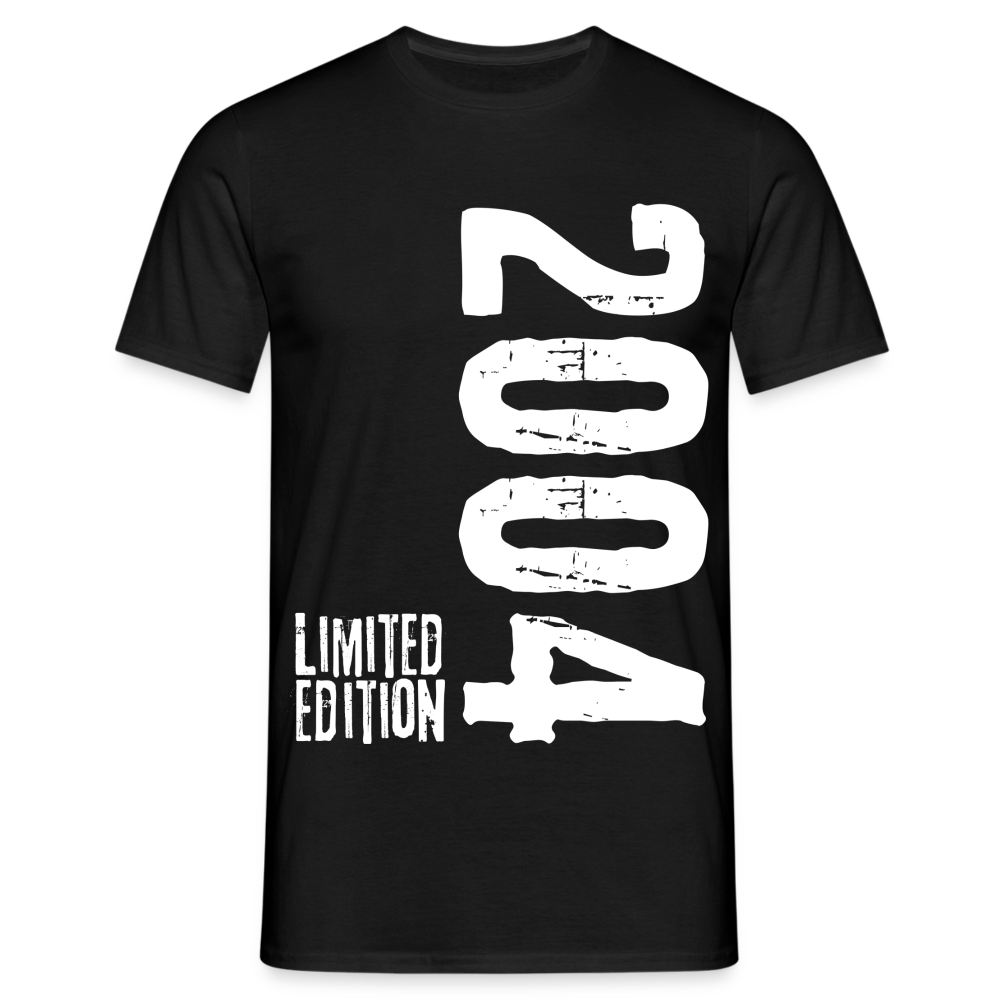 18. Geburtstag 2004 Limited Edition Geschenkidee T-Shirt - Schwarz